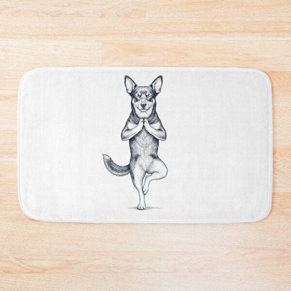 Item preview, Vintage Lancashire Heeler Yoga Tree Pose Dog Mom Lover designed and sold by TerryConnells.