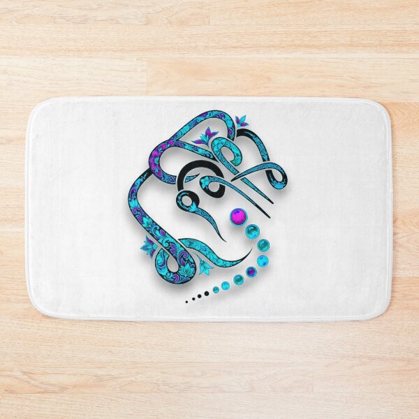 Item preview,  Ornate Floral Script with Glowing blue Accents designed and sold by blacK1982White.