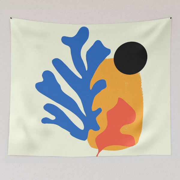 Item preview, Retro Matisse Sunset Summer Minimalist Illustration designed and sold by MaiZephyr.