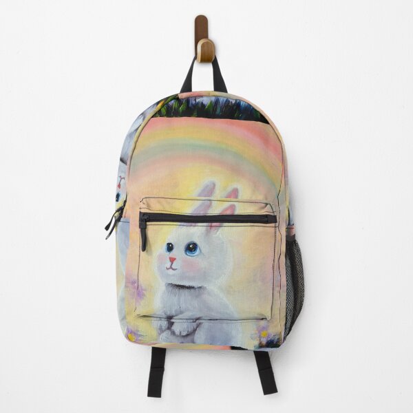 Item preview, Rainbow shines on Bunny designed and sold by JuliaMartinArt.