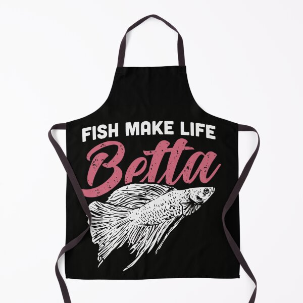 Item preview, Fish Make Life Betta Funny Siamese Fighting Fish Pun designed and sold by haitrieuic96.
