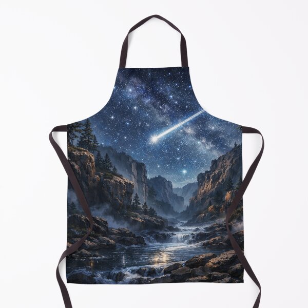 Item preview, Shooting star over rocky gorge designed and sold by Sigtrix.