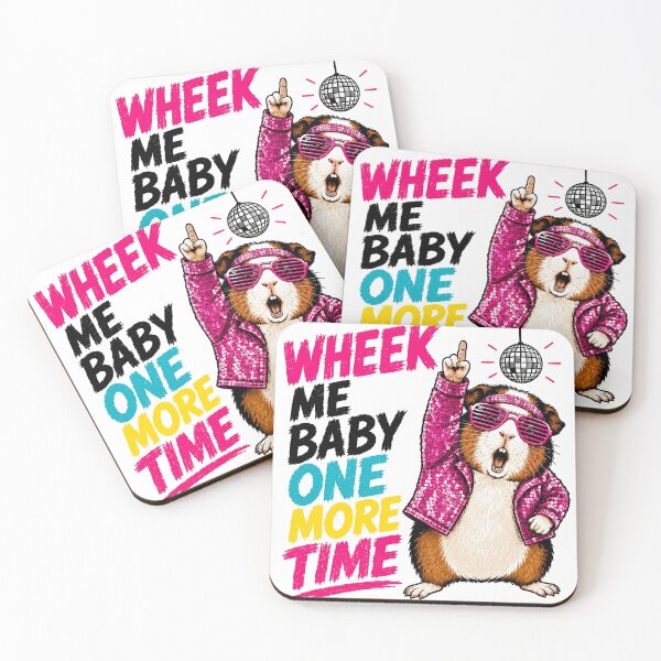 Item preview, Wheek Me Baby One More Time Pop Parody designed and sold by BytesSize.