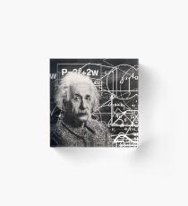 Bloque acrílico Albert Einstein