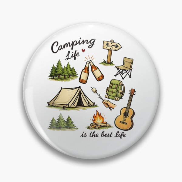 Item preview, Camping Life is the best Life designed and sold by soufiane-ellk.