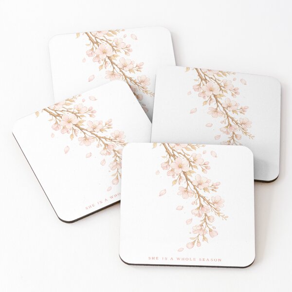 Item preview, She Is A Whole Season Sakura Branch Gift for Her Women Empowerment Shirt designed and sold by DreamelleStudio.