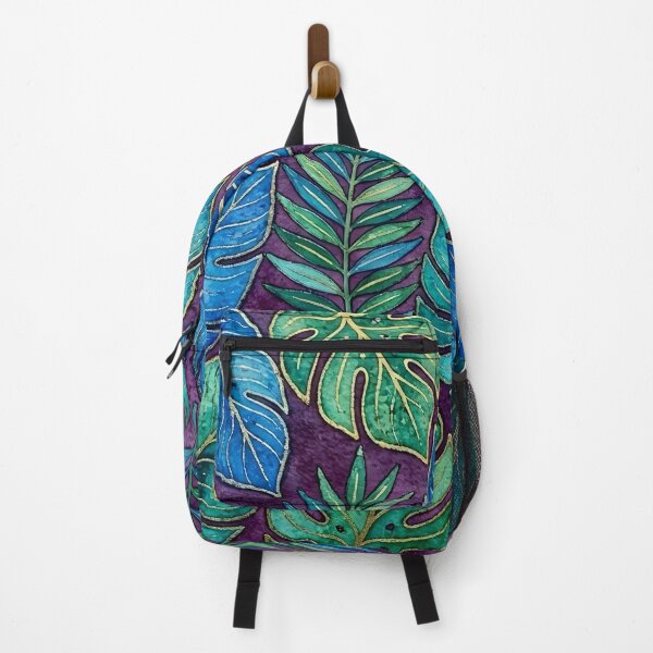 Item preview, Blue and Green Tropical Leaves designed and sold by GraphicsClub.