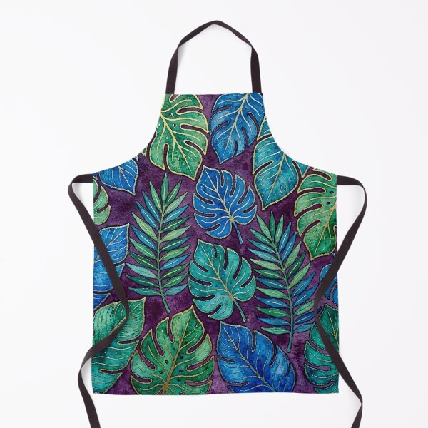 Item preview, Blue and Green Tropical Leaves designed and sold by GraphicsClub.