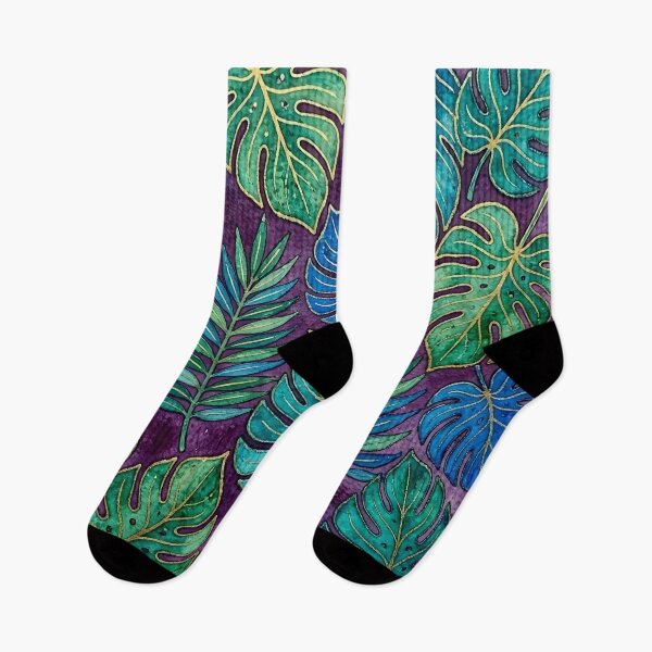 Item preview, Blue and Green Tropical Leaves designed and sold by GraphicsClub.