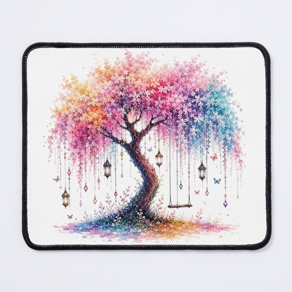 Item preview, Pastel Fantasy Tree Watercolor designed and sold by PetalGarden.