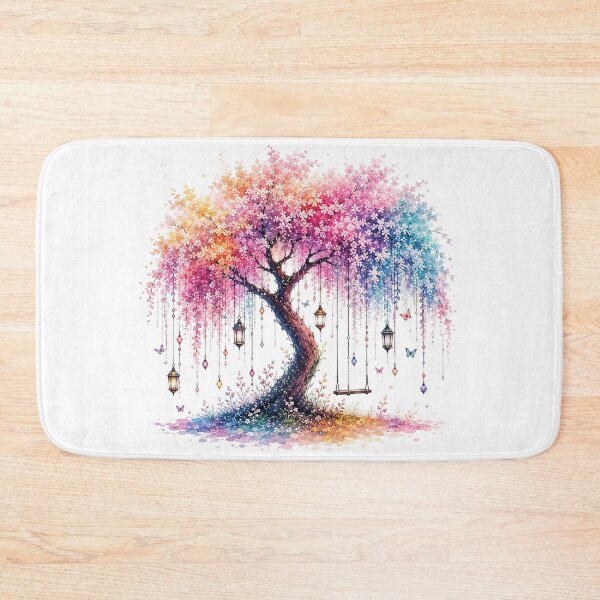 Item preview, Pastel Fantasy Tree Watercolor designed and sold by PetalGarden.