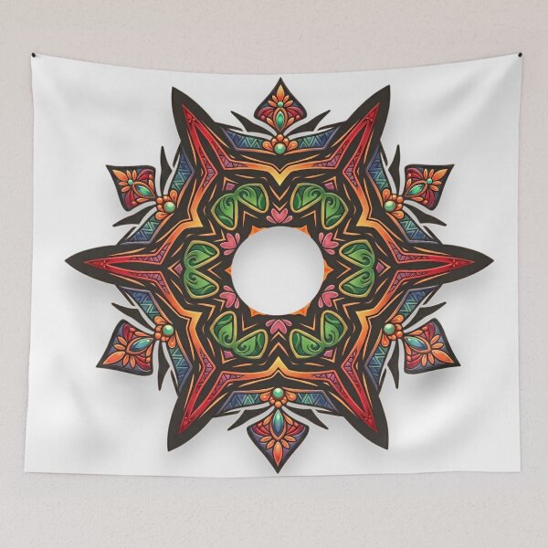 Item preview,  Intricate Ornate Mandala with Vibrant Geometric Details designed and sold by blacK1982White.