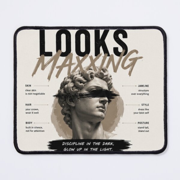 Item preview, Looks Maxing Discipline designed and sold by fadeinkstudio.