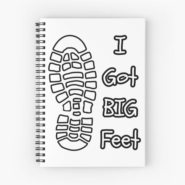 Item preview, I Got Big Feet designed and sold by Digitaload.