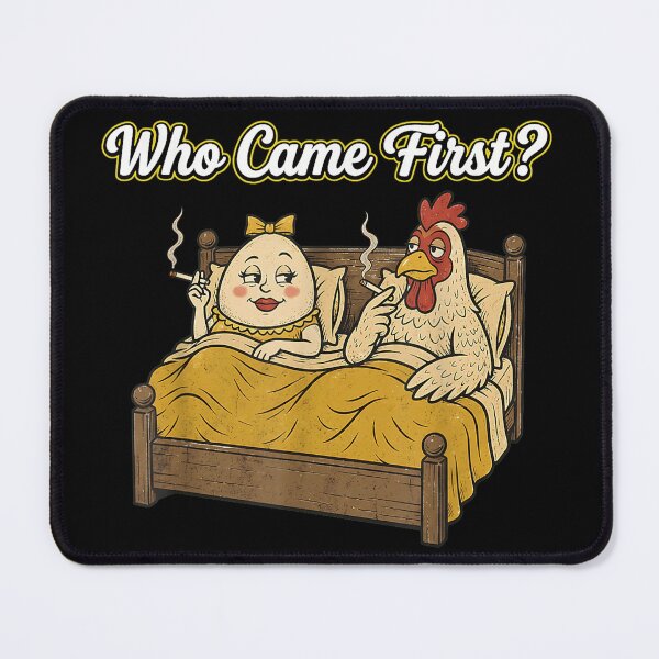 Item preview, Who Came First Funny Chicken Or Egg designed and sold by BareCrack.