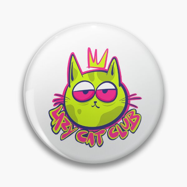 Item preview, Lazy Cat – Colorful Abstract Neon Cat Aesthetic designed and sold by arivirus.