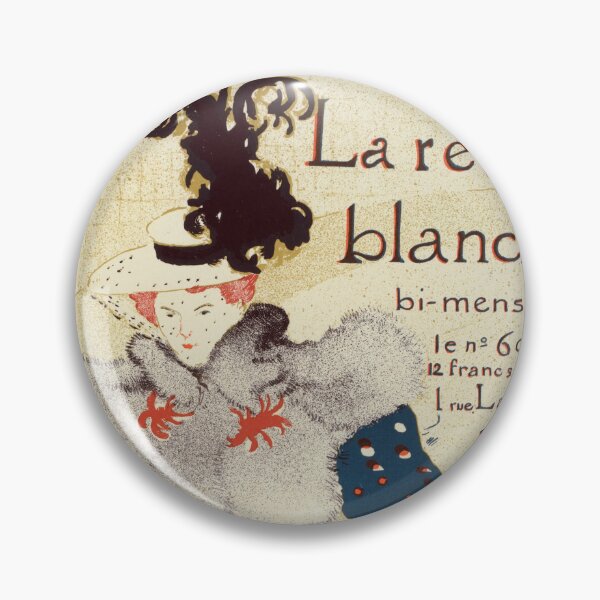 Item preview, La Revue Blanche by Toulouse-Lautrec Vintage Paris Art Nouveau Poster designed and sold by artofuniverse.