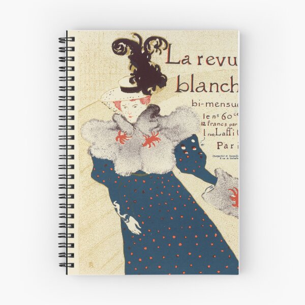 Item preview, La Revue Blanche by Toulouse-Lautrec Vintage Paris Art Nouveau Poster designed and sold by artofuniverse.