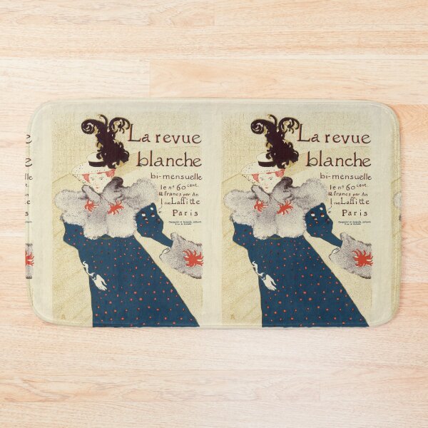 Item preview, La Revue Blanche by Toulouse-Lautrec Vintage Paris Art Nouveau Poster designed and sold by artofuniverse.