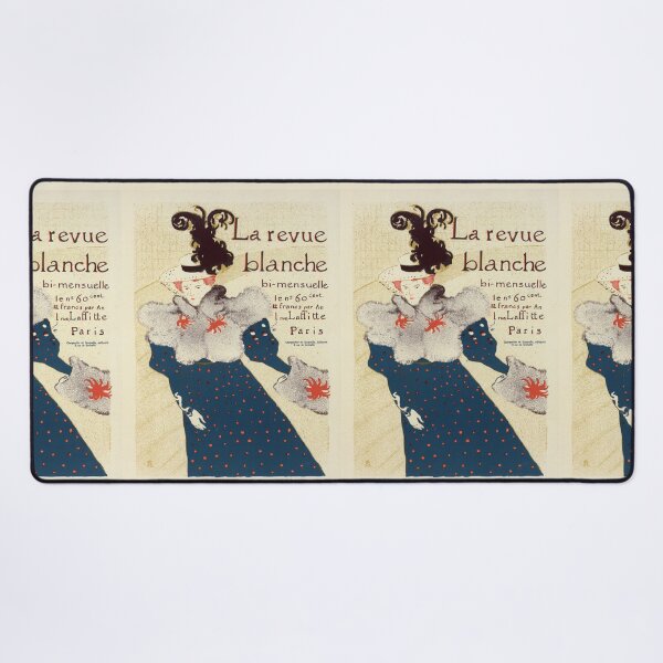 Item preview, La Revue Blanche by Toulouse-Lautrec Vintage Paris Art Nouveau Poster designed and sold by artofuniverse.