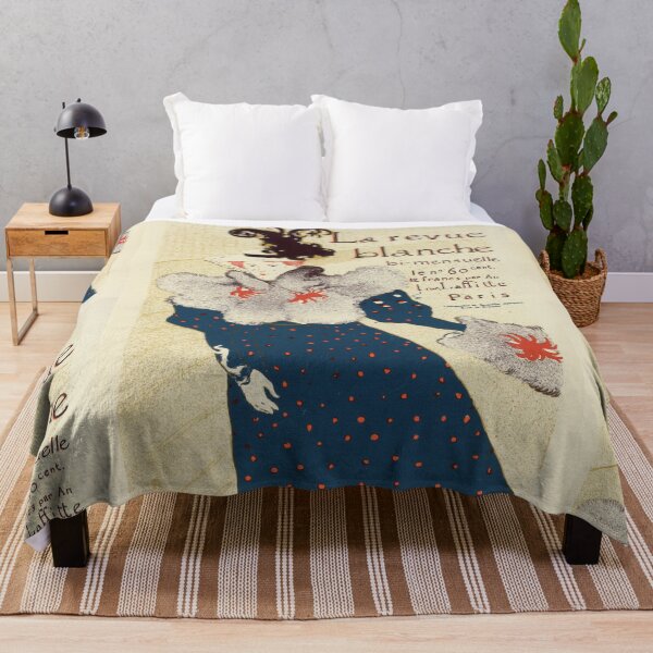 Item preview, La Revue Blanche by Toulouse-Lautrec Vintage Paris Art Nouveau Poster designed and sold by artofuniverse.