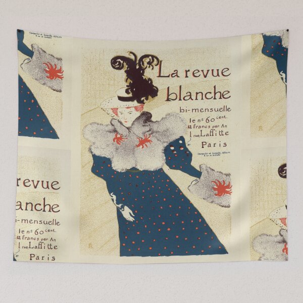 Item preview, La Revue Blanche by Toulouse-Lautrec Vintage Paris Art Nouveau Poster designed and sold by artofuniverse.
