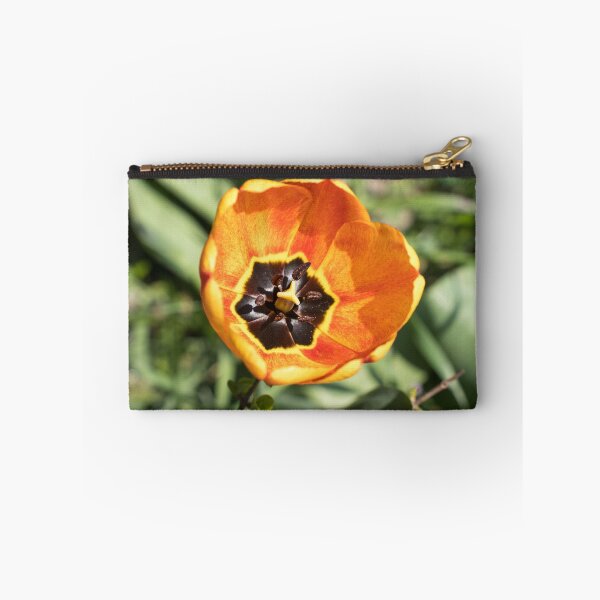 Item preview, Bright Orange Tulip with Intricate Petal Markings designed and sold by Georgia Mizuleva.