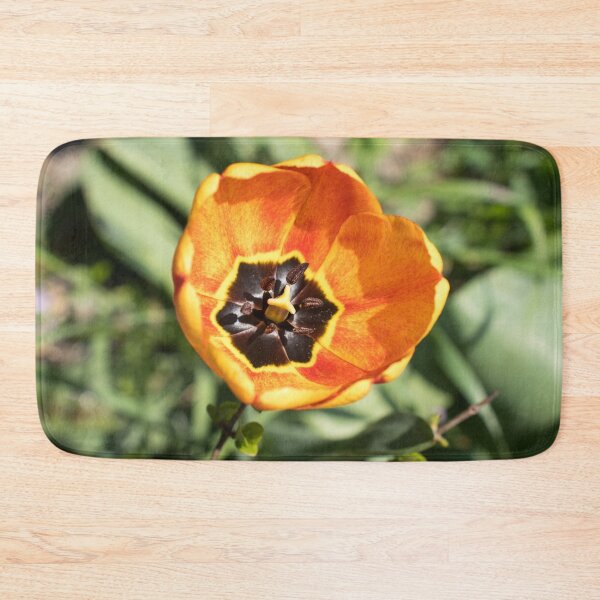 Item preview, Bright Orange Tulip with Intricate Petal Markings designed and sold by Georgia Mizuleva.