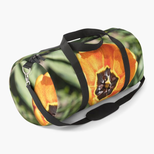 Item preview, Bright Orange Tulip with Intricate Petal Markings designed and sold by Georgia Mizuleva.