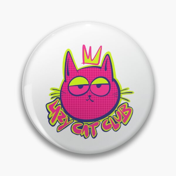 Item preview, Lazy Club Cat – Funny Pink Cat Meme Aesthetic designed and sold by arivirus.