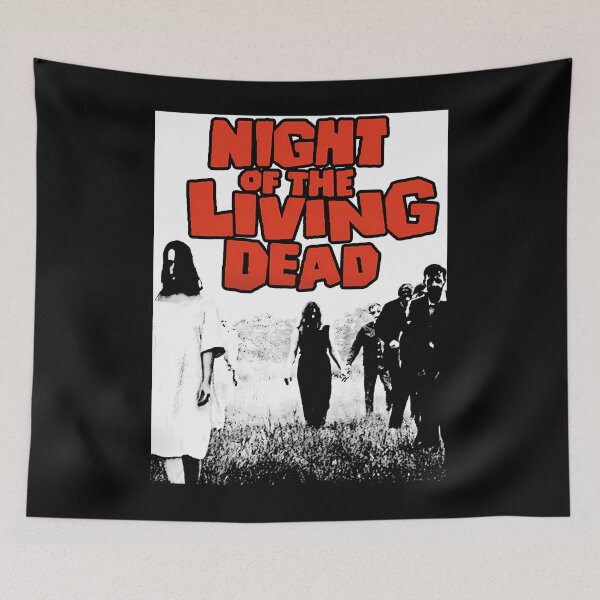 Item preview,  Zombie Movie Print - Zombie Night Of The Living Dead - Horror Film designed and sold by AICreatix.