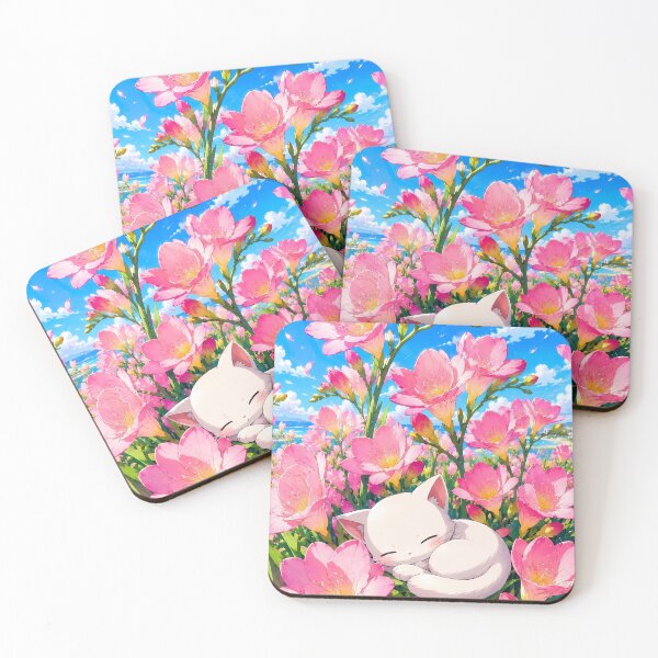 Item preview, Fressia and cat designed and sold by Helmy Dream.