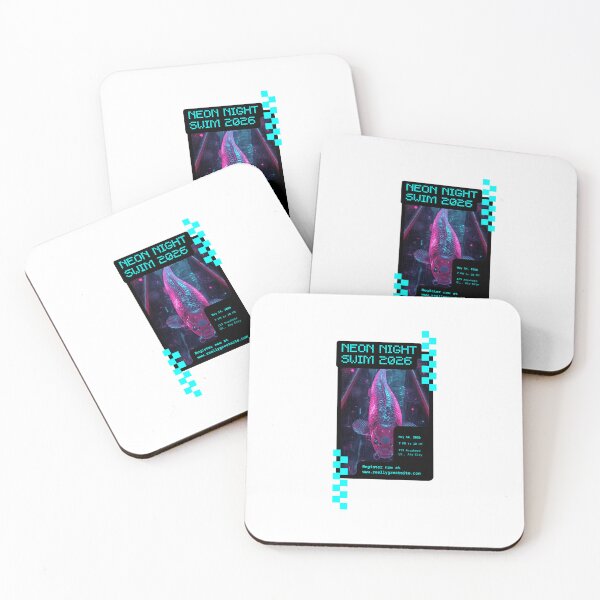 Item preview, Neon Koi Rebellion night swim designed and sold by PeterskyDesign.