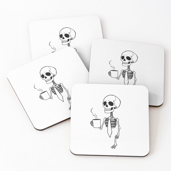 Item preview, Skeleton Dad Brewing Coffee Minimalist Graphic designed and sold by Arte-Excellency.