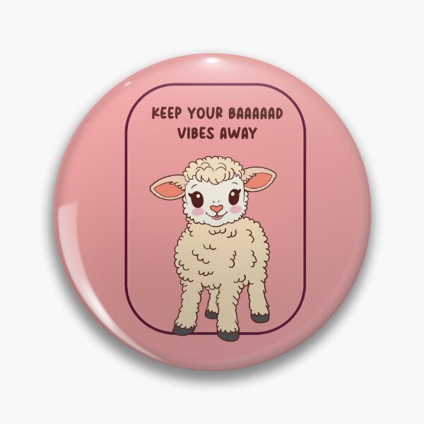 Item preview, Keep Your Baaaaad Vibes Away designed and sold by LibbyMadeAThing.