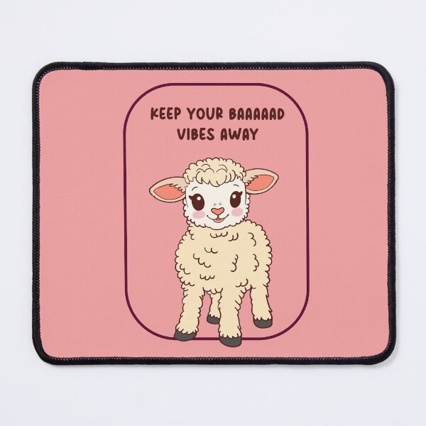 Item preview, Keep Your Baaaaad Vibes Away designed and sold by LibbyMadeAThing.