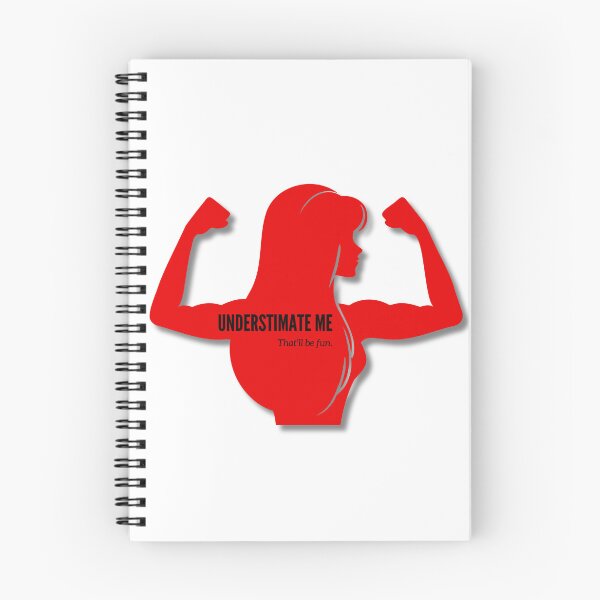 Item preview, Underestimate me. That'll be fun. Strong woman. designed and sold by RadiantRebelCo.