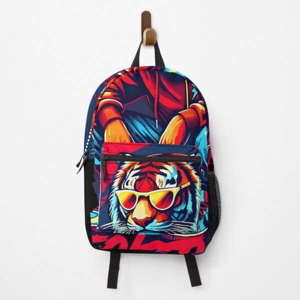 Item preview, Seoul Style Streetwear Tiger - Cyberpunk Urban Art designed and sold by A-M-G-Shop.