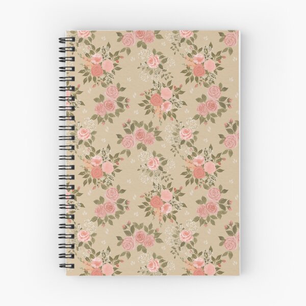 Item preview, Tela acolchada floral acuarela rosa vintage suave designed and sold by Designs by christel_treiber.