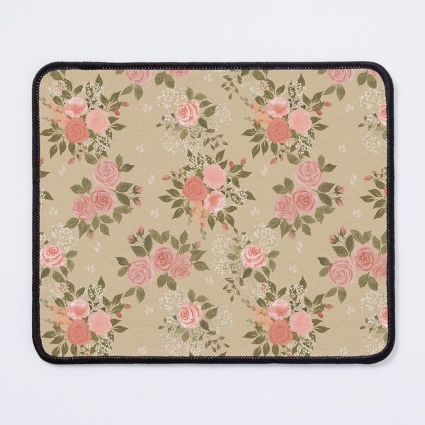 Item preview, Soft Vintage Rose Watercolor Floral Quilt Fabric designed and sold by Designs by christel_treiber.