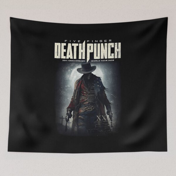 Item preview, Death Punch Five Finger World Tour 2026 designed and sold by AICreatix.