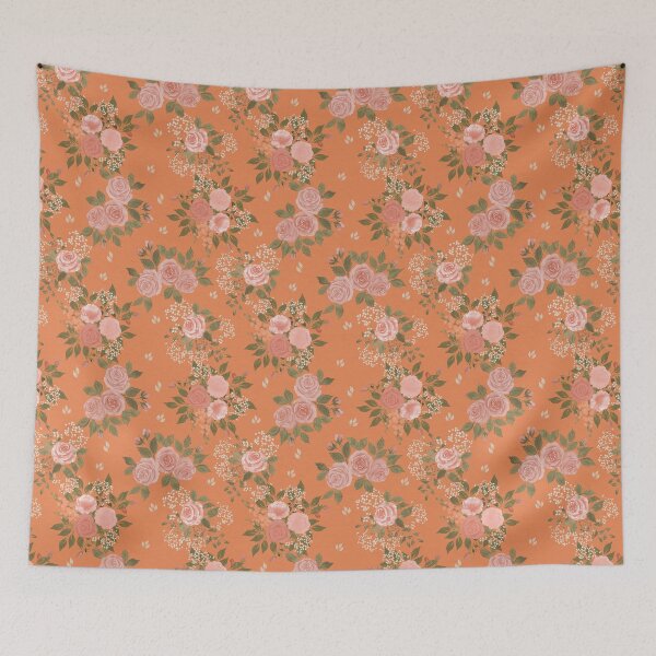 Item preview, Soft Vintage Rose Watercolor Floral Quilt Fabric designed and sold by Designs by christel_treiber.