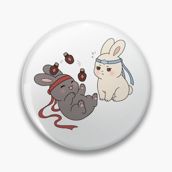 Item preview, The untamed,Grandmaster of demonic cultivation, Mo Dao Zu Shi bunnies  designed and sold by RecStore.