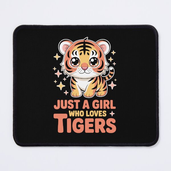 Item preview, Just a Girl Who Loves Tigers designed and sold by jkrphoto.