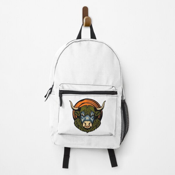 Item preview, Bull Illustration designed and sold by GinyHappyLogo.