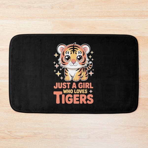 Item preview, Just a Girl Who Loves Tigers designed and sold by jkrphoto.