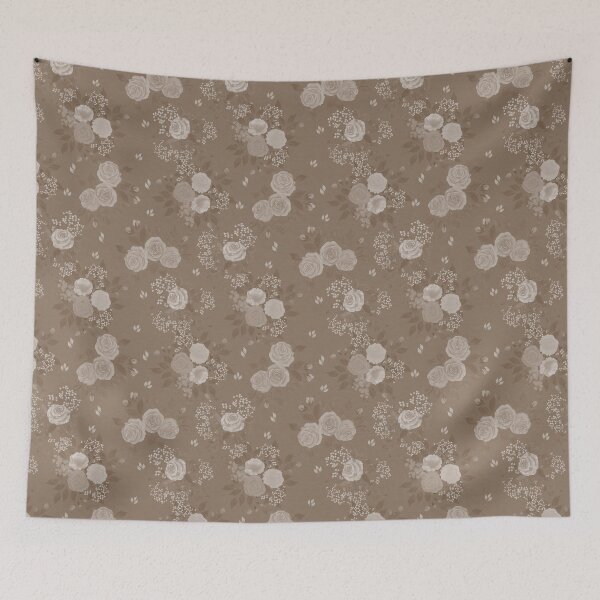 Item preview, Soft Vintage Rose Watercolor Floral Quilt Fabric designed and sold by Designs by christel_treiber.
