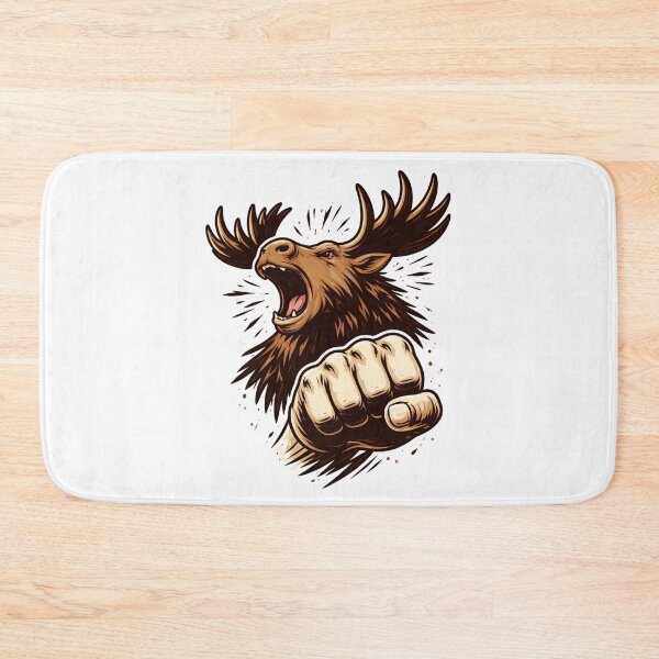 Item preview, Moose Knuckle Rampant Cervid tee designed and sold by TeeHeeRiot.