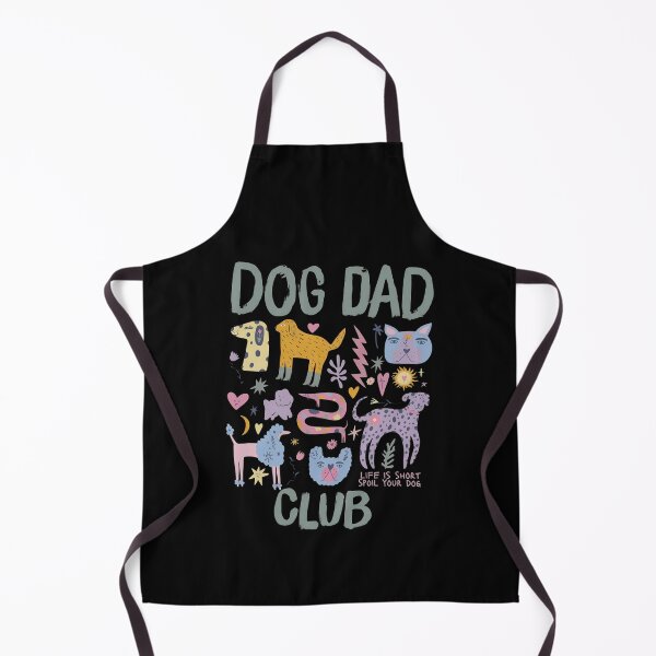Item preview, DOG DAD CLUB Quirky Dog Illustration Tee designed and sold by OlyvieArt.