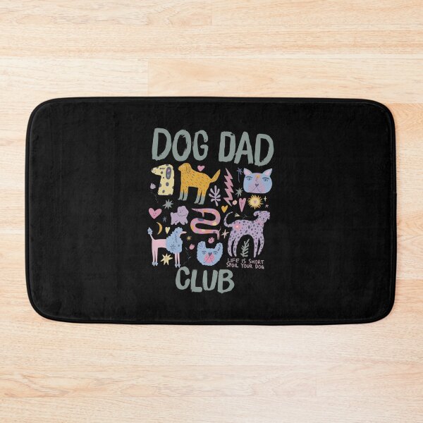 Item preview, DOG DAD CLUB Quirky Dog Illustration Tee designed and sold by OlyvieArt.